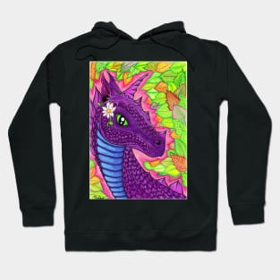 Purple Earth Dragon Hoodie